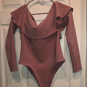 Akira pink bodysuit